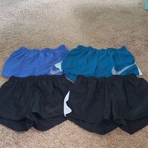 LOT nike running shorts